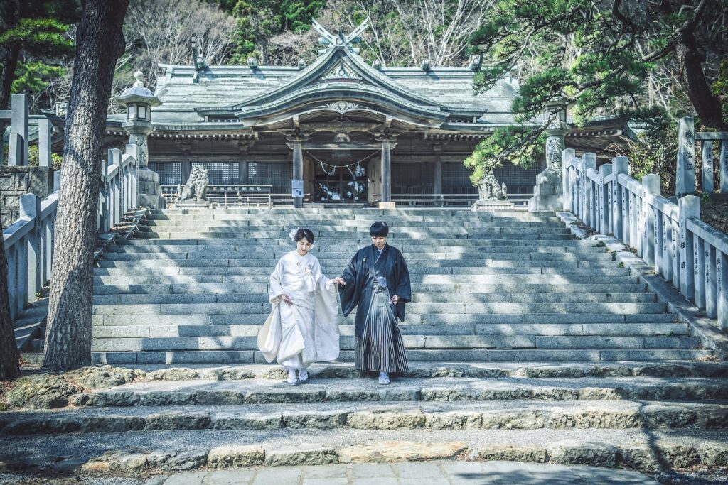 函館で和装結婚式 白無垢に変身する感動のお支度 2025春