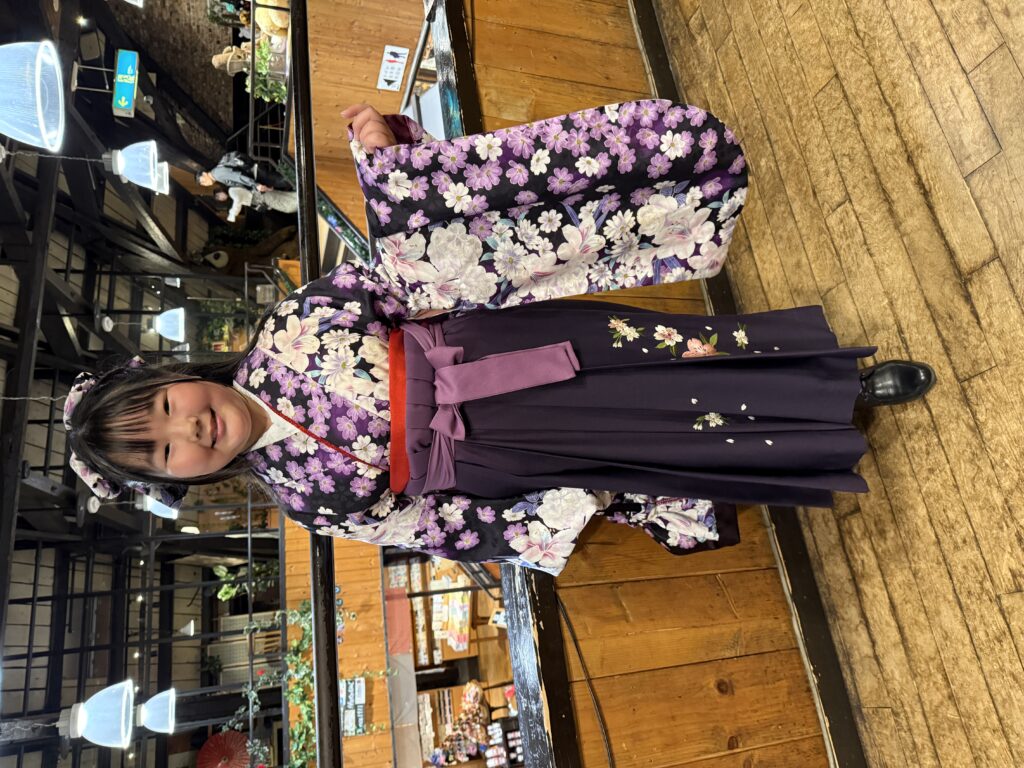 函館 レンタル衣裳 袴 子ども用
