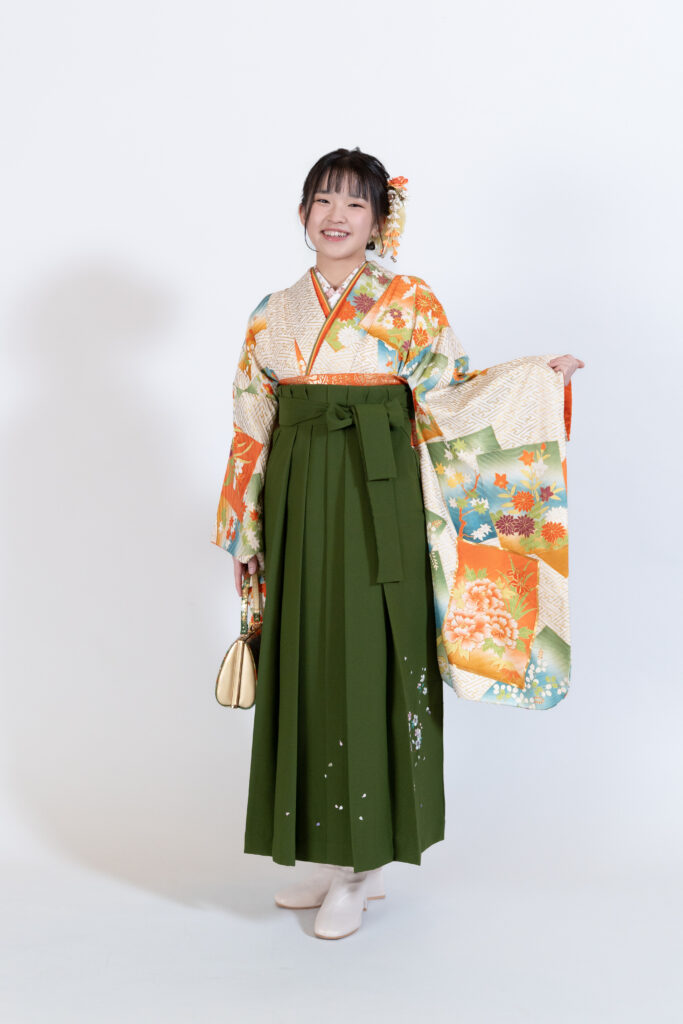 函館 レンタル衣裳  卒業式 袴