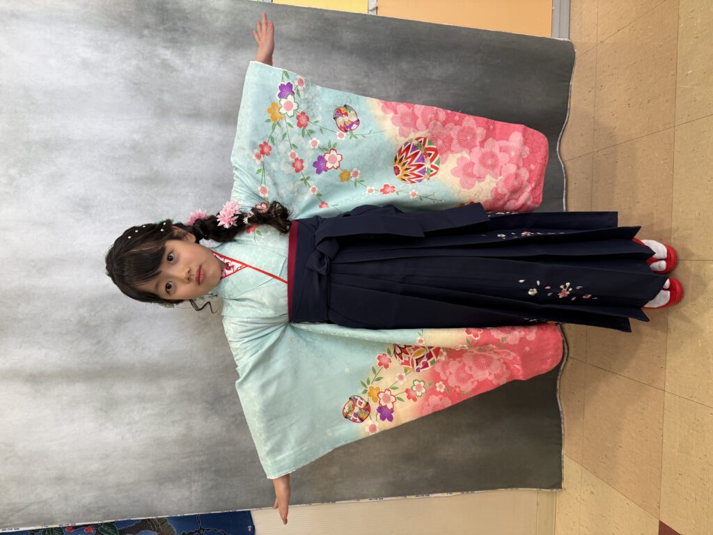 函館 レンタル衣裳 卒園式