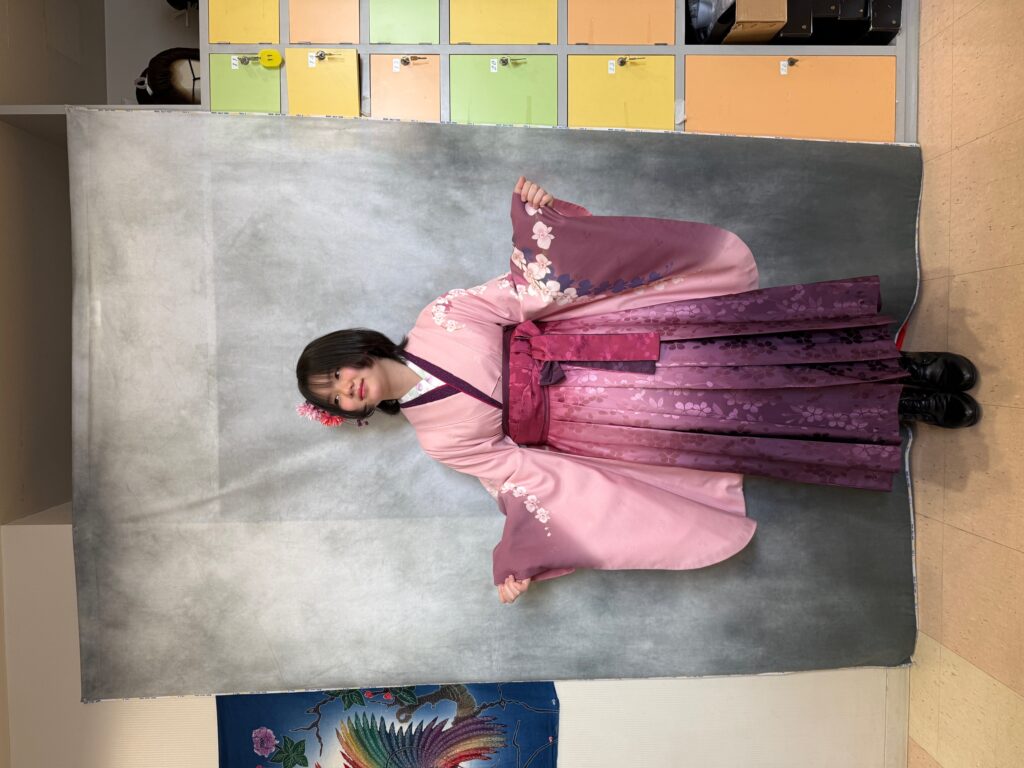 函館 レンタル衣裳 卒業式