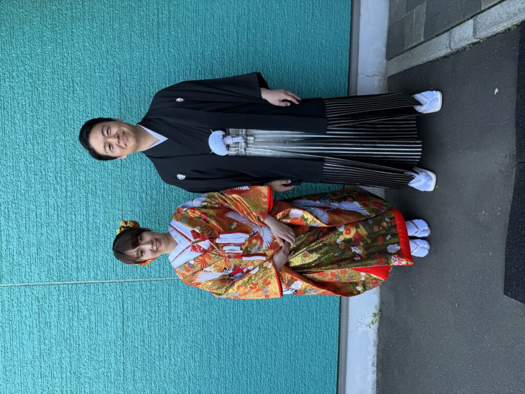 函館 レンタル衣裳  婚礼 和装 着物打掛 男性着物